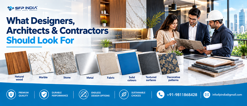 Interior Film Supplier in India: What Designers, Architects & Contractors Should Look For