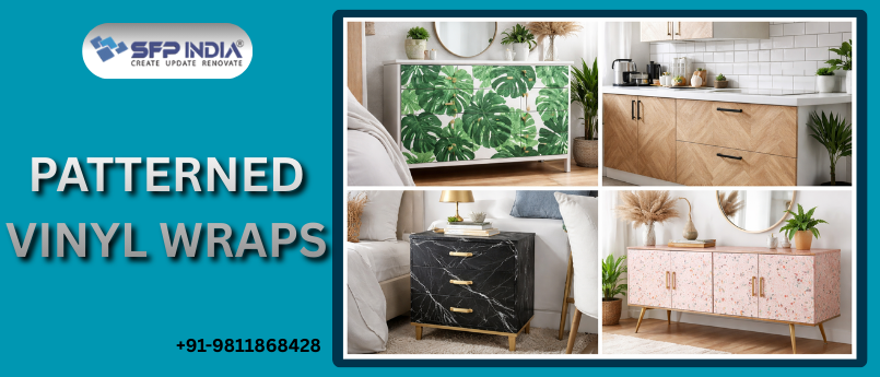 Bold & Beautiful: Patterned Vinyl Wraps for Statement Furniture Pieces