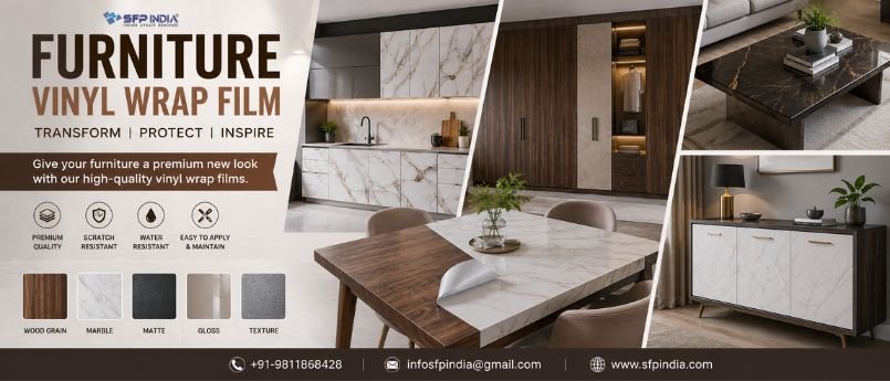 Furniture Vinyl Wrap: Transform Your Home with Interior Decorating Film